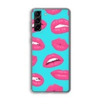 Bite my lip: Samsung Galaxy S21 Plus Transparant Hoesje