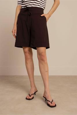 Studio Anneloes City Bermuda 94774 Korte Broeken 8700 Espresso