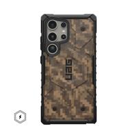 Urban Armor Gear Pathfinder SE Backcover Samsung Galaxy S24 Ultra Camouflage, Aarde MagSafe compatible
