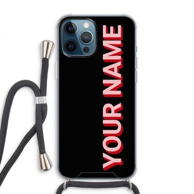 Namecase: iPhone 12 Pro Max Transparant Hoesje met koord