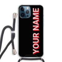 Namecase: iPhone 12 Pro Max Transparant Hoesje met koord