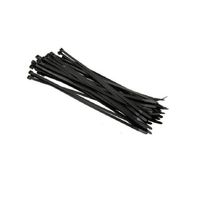 300x Kabelbinders tie-wraps zwart 4,8 x 370 mm   - - thumbnail