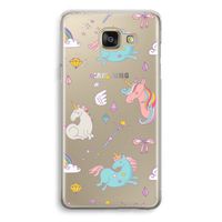 Fantasiewereld: Samsung Galaxy A5 (2016) Transparant Hoesje