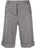 Gucci short en cachemire mélangé - Gris