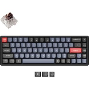 Keychron K6 Pro-J3 toetsenbord RGB leds, 65%, Double-shot PBT, hot swap, Bluetooth 5.1