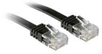 LINDY 47522 RJ45 Netwerkkabel, patchkabel CAT 6 U/UTP 2.00 m Zwart 1 stuk(s) - thumbnail