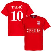 Servië Tadic 10 Team T-Shirt - thumbnail