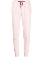 PS Paul Smith pantalon de jogging à taille à lien de resserrage - Rose