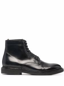 Officine Creative bottines Hopkinss en cuir - Noir