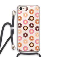 Donuts: iPhone 8 Transparant Hoesje met koord Donuts: iPhone 8 Transparant Hoesje met koord