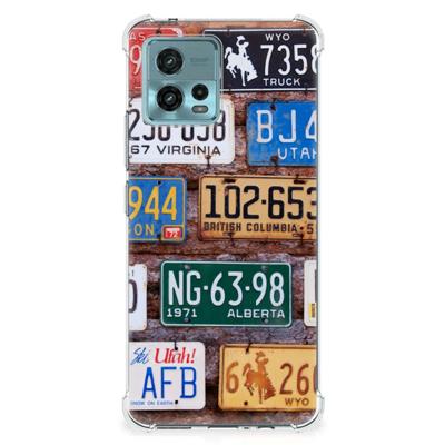 otorola Moto G72 Anti-shock Hoesje met foto Kentekenplaten otorola Moto G72 Anti-shock Hoesje met foto Kentekenplaten