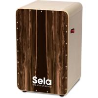 Sela SE 106 CaSela Pro Dark Nut cajon met switch - thumbnail