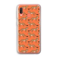 Cheetah: Samsung Galaxy A20e Transparant Hoesje