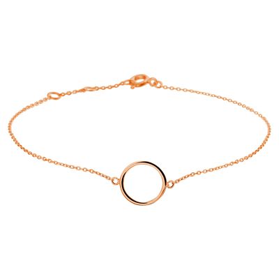 Armband Rondje Roségoud 0,8 mm 16,5 - 17,5 - 18,5 cm