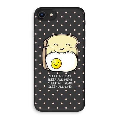 Sleep All Day: iPhone 8 Biologisch afbreekbaar hoesje