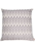 Missoni Home coussin à motif zigzag - Gris - thumbnail