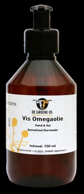 De Groene Os Vis Omegaolie Hond & Kat