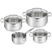 Tefal g719s7 duetto+ kookpannenset 4-delig rvs
