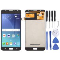 TFT-materiaal LCD-scherm en digitizer volledige assemblage voor Galaxy J7 (2015)/J700F J700F/DS J700H/DS J700M J700M/DS J700T J700P (zwart)