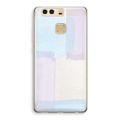 Square pastel: Huawei P9 Transparant Hoesje