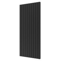 Plieger Designradiator Cavallino Retto Dubbel 1936 Watt Middenaansluiting 180x75,4 cm Black Graphite