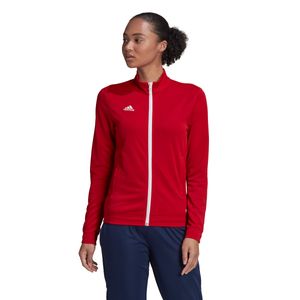 adidas Entrada 22 Trainingsjack Dames Rood Wit