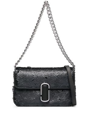 Marc Jacobs sac porté épaule The Sequin à détail de chaine - Noir