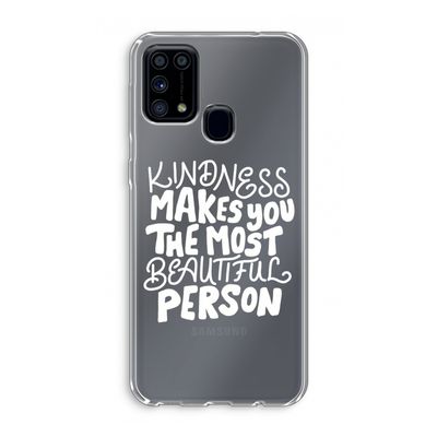 The prettiest: Samsung Galaxy M31 Transparant Hoesje