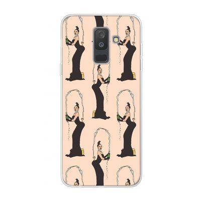 Pop Some Kim: Samsung Galaxy A6 Plus (2018) Transparant Hoesje