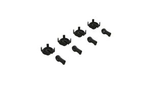 Shock Rod End & Spring Perch Set (4 Shocks) (ARA330569)