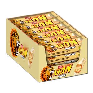 Lion - Chocoladereep White - 24 Repen