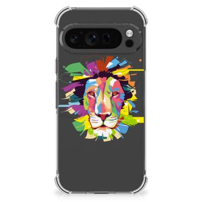 Google Pixel 9 Pro XL Stevig | Bumper Hoesje | Lion Color Google Pixel 9 Pro XL Stevig | Bumper Hoesje | Lion Color