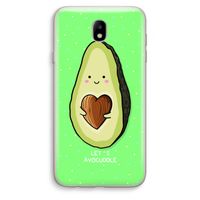 Avocuddle: Samsung Galaxy J7 (2017) Transparant Hoesje