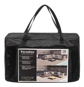 Exotan Beschermhoes Paradiso Loungeset - Zwart