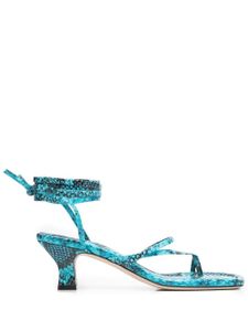 Paris Texas sandales Betty 60 mm - Bleu