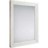 Trion Tonia Wandspiegel 55x70 cm - Klassiek Oud Wit Frame