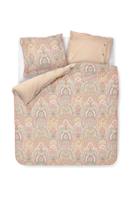 Pip Studio Jabali Flower Koraalrood dekbedovertrek