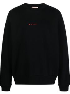 Marni sweat à logo imprimé - Noir