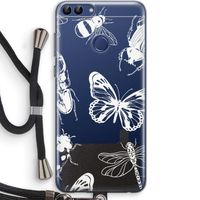 Tiny Bugs: Huawei P Smart (2018) Transparant Hoesje met koord