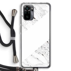 Biggest stripe: Xiaomi Redmi Note 10 Pro Transparant Hoesje met koord