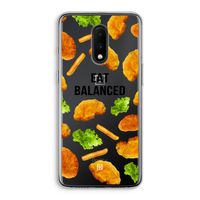 Eat Balanced: OnePlus 7 Transparant Hoesje
