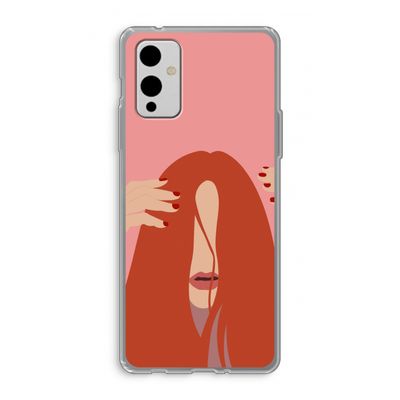 Woke up like this: OnePlus 9 Transparant Hoesje