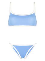 Lisa Marie Fernandez bikini à bords contrastants - Bleu