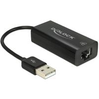 Delock 62595 Netwerkadapter 100 MBit/s USB-A, RJ45 Delock 62595 Netwerkadapter 100 MBit/s USB-A, RJ45
