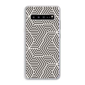 Magic pattern: Samsung Galaxy S10 5G Transparant Hoesje