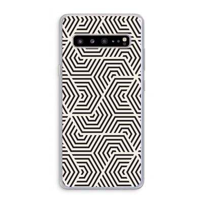 Magic pattern: Samsung Galaxy S10 5G Transparant Hoesje