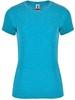 Roly RY6661 Women´s Fox T-Shirt - Heather Turquoise 246 - XXL