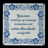 Voor Jou! Wensreep Delftsblauw gewoon omdat 90 Gram