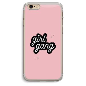 Girl Gang: iPhone 6 Plus / 6S Plus Transparant Hoesje