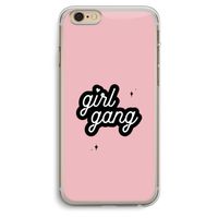 Girl Gang: iPhone 6 Plus / 6S Plus Transparant Hoesje